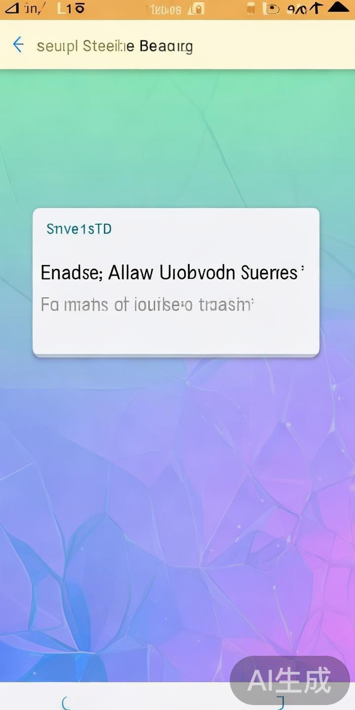 对于Android设备，首次安装时需要开启“允许未